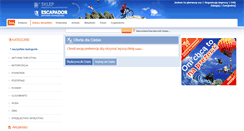 Desktop Screenshot of escapador.pl